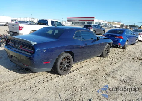 2016 Dodge Challenger Sxt из США, поврежденный, VIN 2C3CDZAG5GH284771